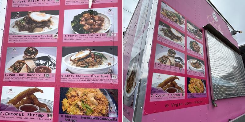 Cha Ya Kitchen Southeast Asian Fusion Menu