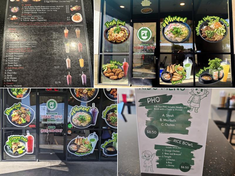 PT PHO Express - Union Hills Menu