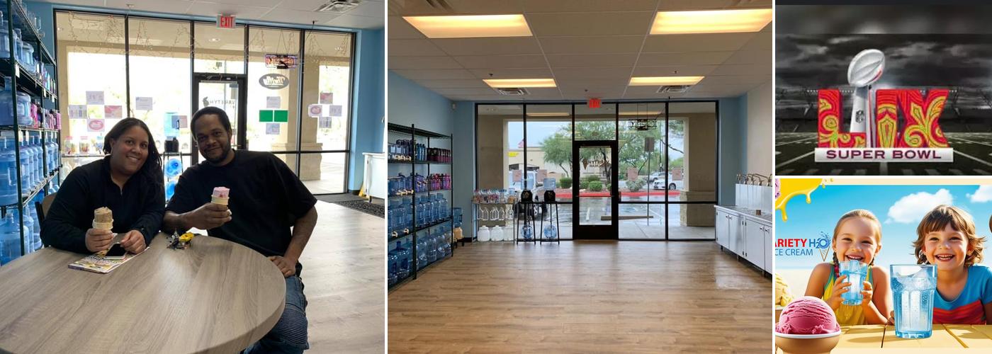 Variety H2O + Ice Cream