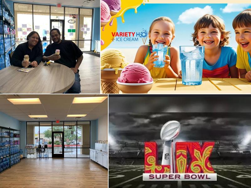 Variety H2O + Ice Cream