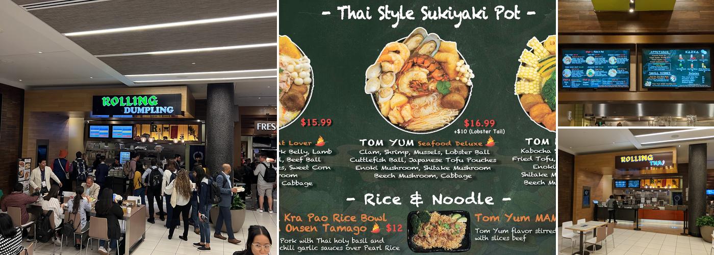 Rolling Dumpling Menu