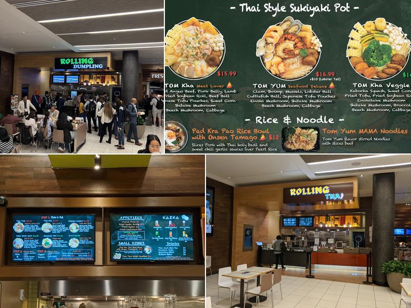 Rolling Dumpling Menu