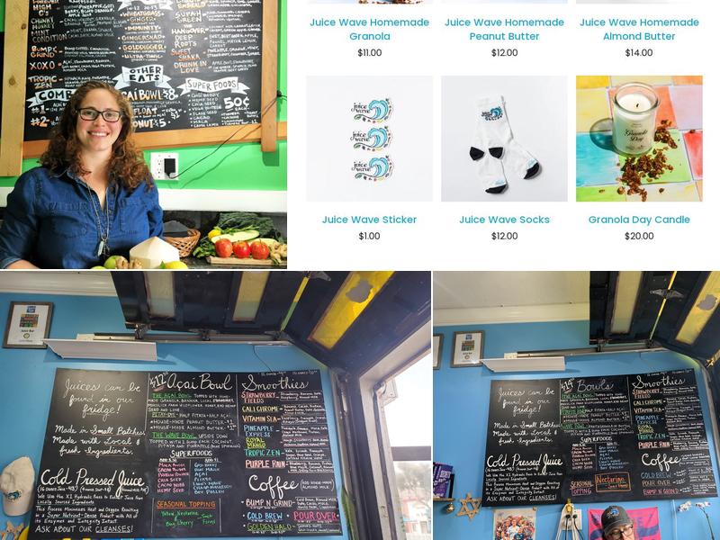 Juice Wave Menu