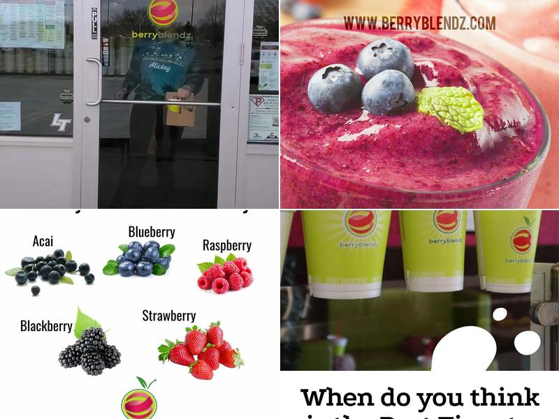 Berry Blendz Mainstreet Menu