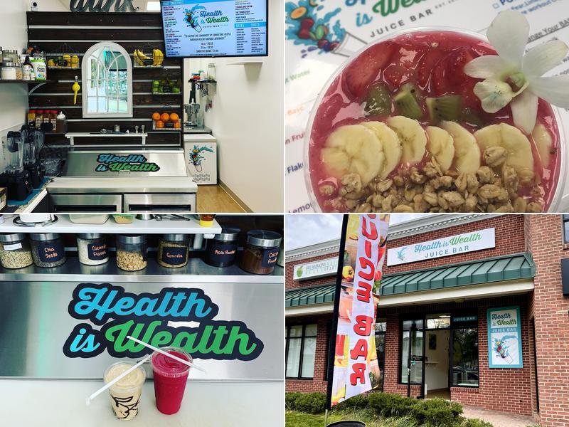 Health is Wealth Juice Bar 74 Park Rd, West Hartford