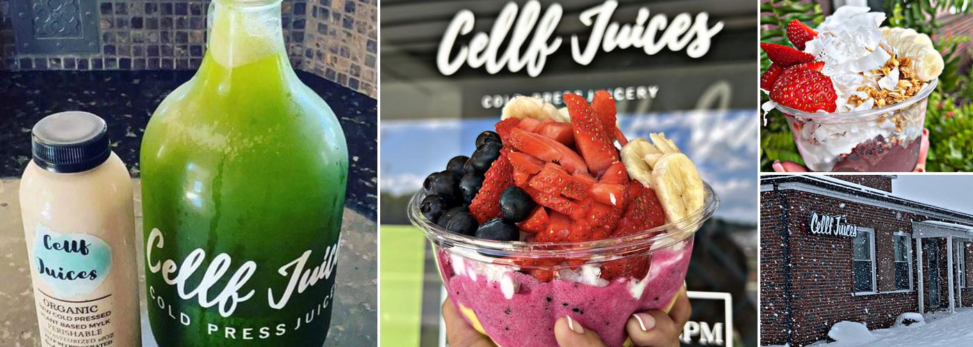 Cellf Juices Menu