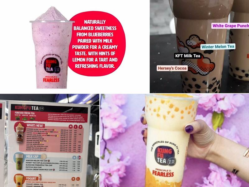 Kung Fu Tea Menu