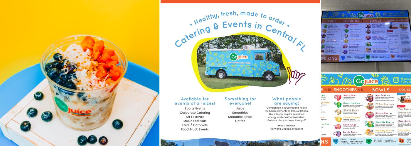 GoJuice Menu