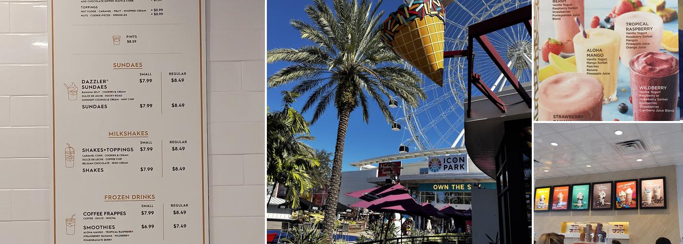 Häagen-Dazs Menu