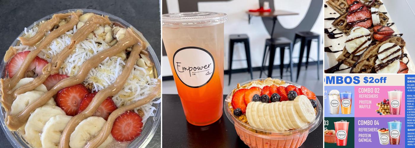 Empower Bloomingdale Menu