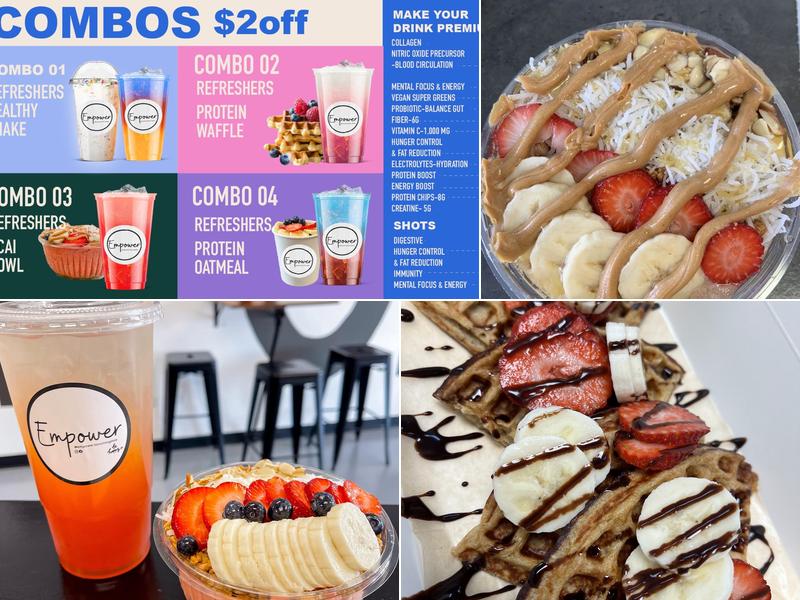 Empower Bloomingdale Menu