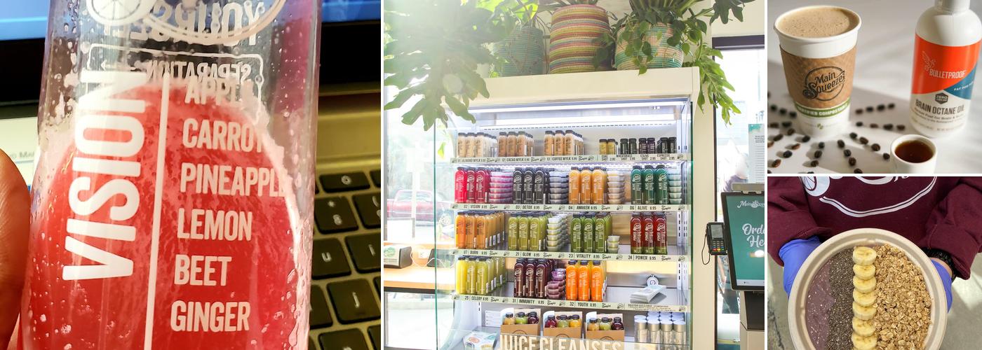 Main Squeeze Juice Co. Menu