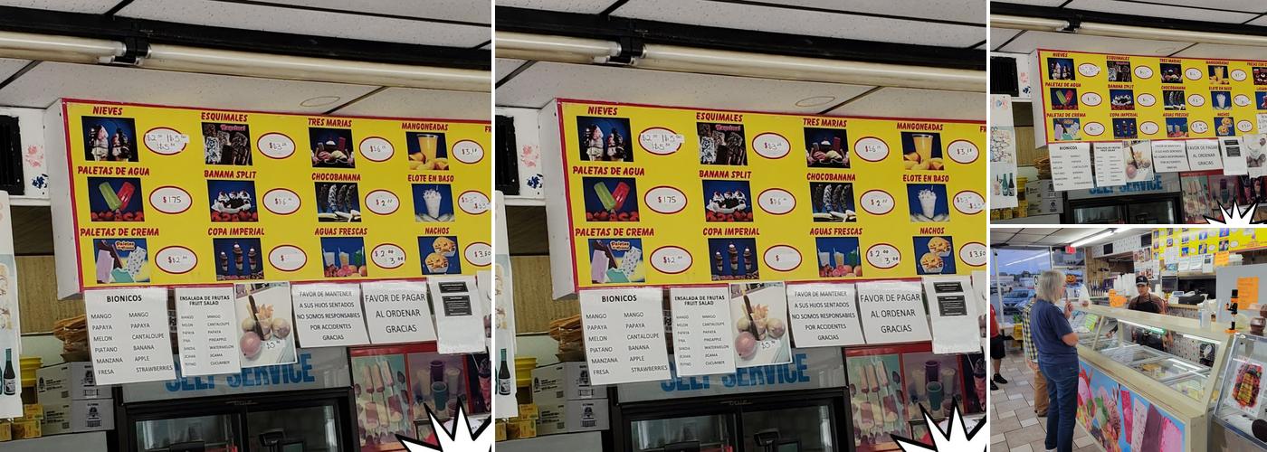 Paleteria La Flor De Michoacan Menu