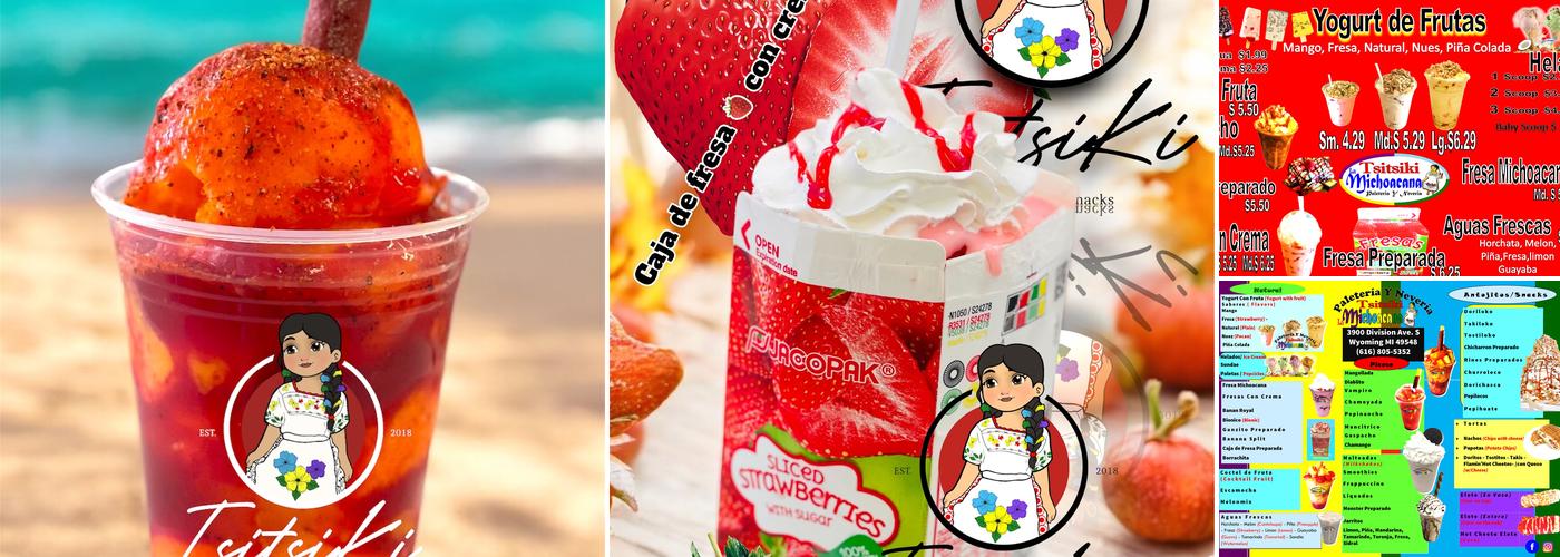 Tsitsiki Ice Cream & Snacks Menu