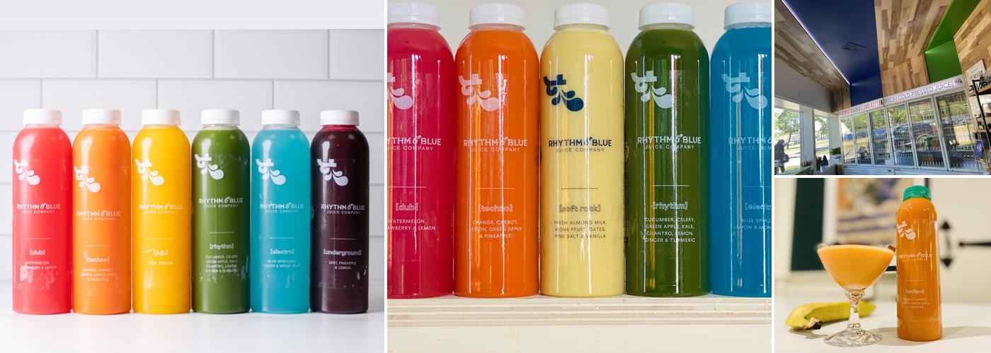 Rhythm + Blue Juice Company Menu
