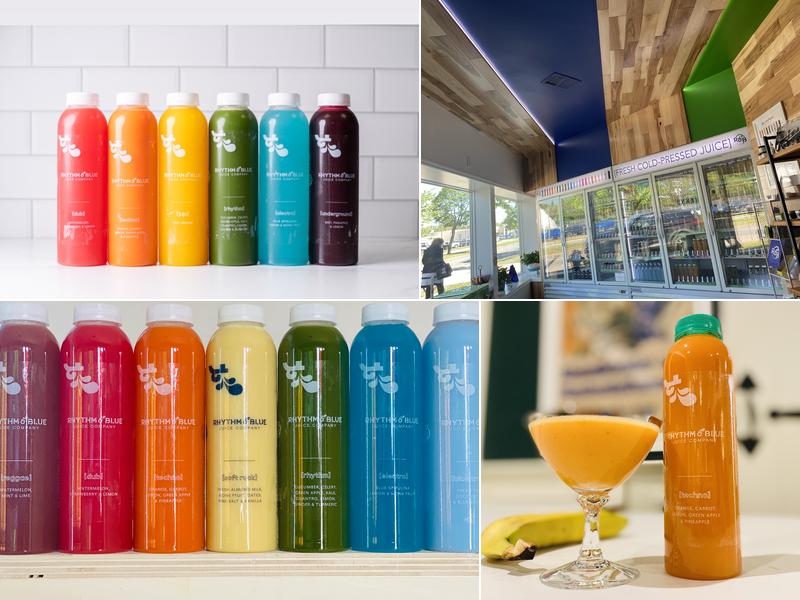Rhythm + Blue Juice Company Menu