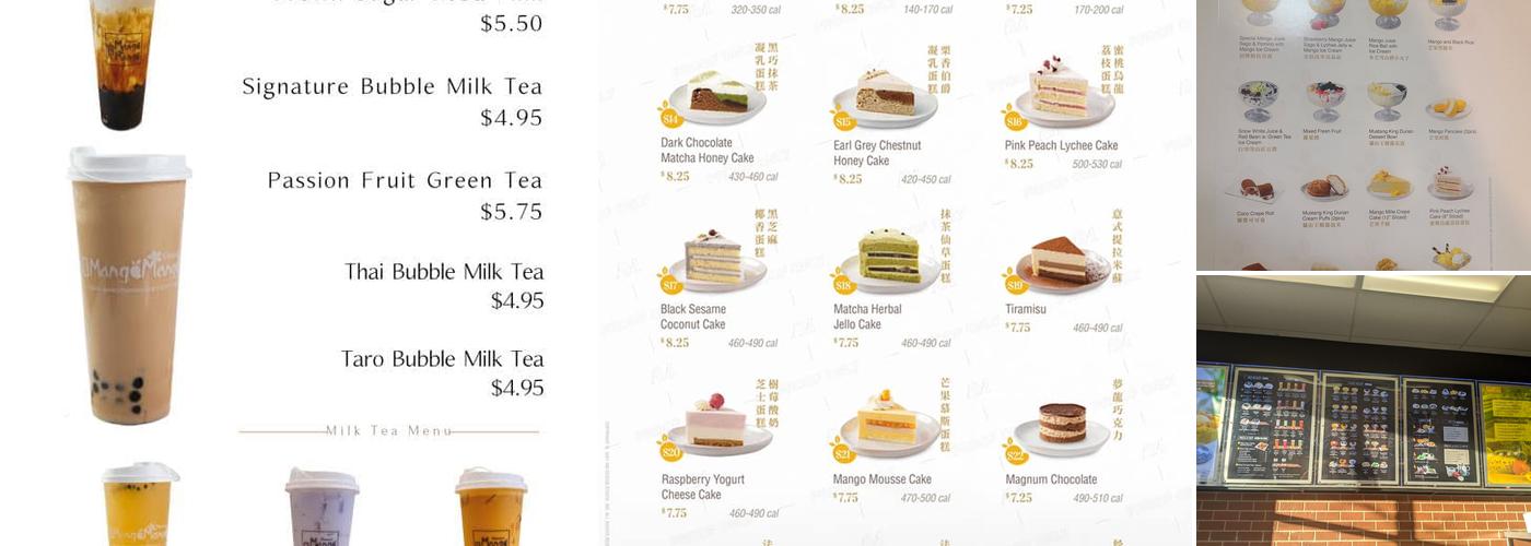 Mango Mango Dessert Menu