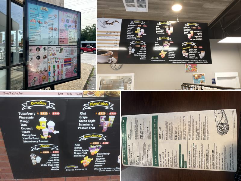 S&L Donuts Menu