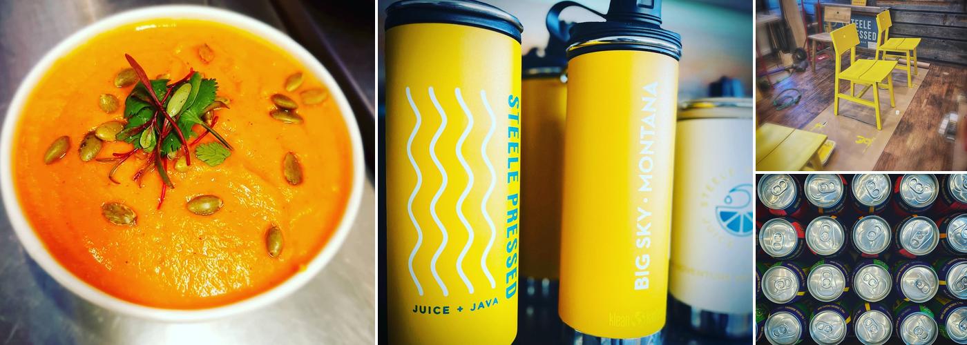 Steele Pressed Juice + Java