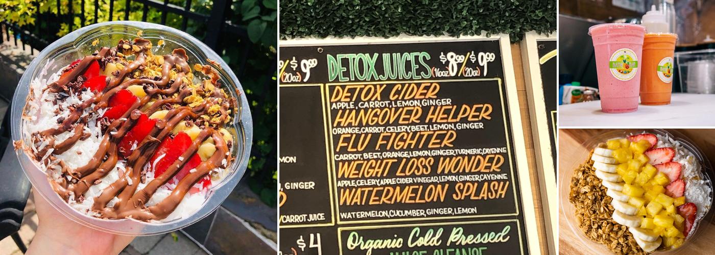 Baya Bar - Acai & Smoothie Shop Menu