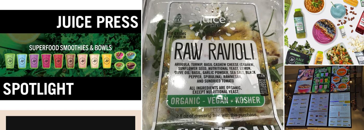 Juice Press Menu