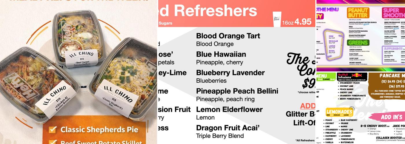 The Blend Menu