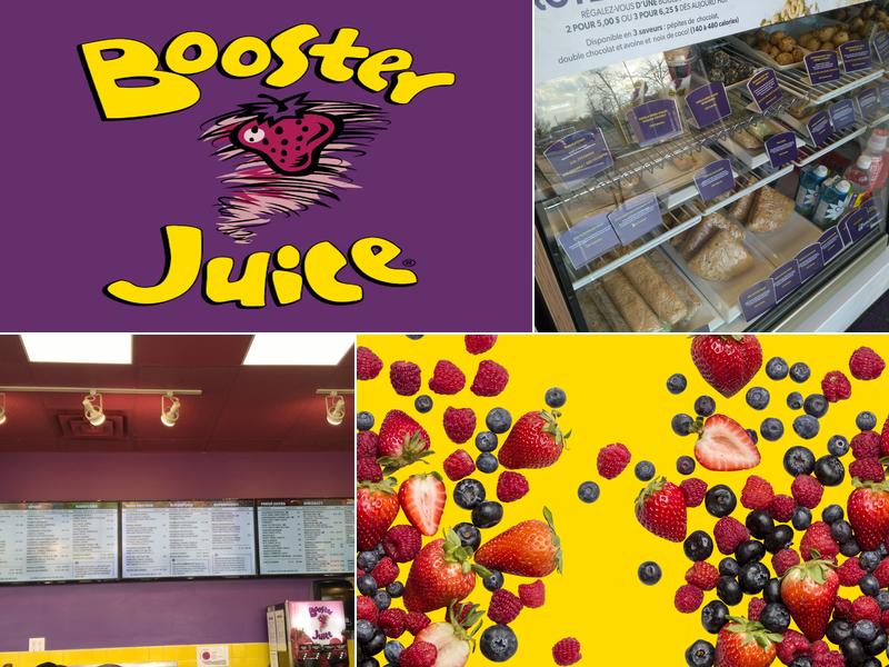 Booster Juice Menu