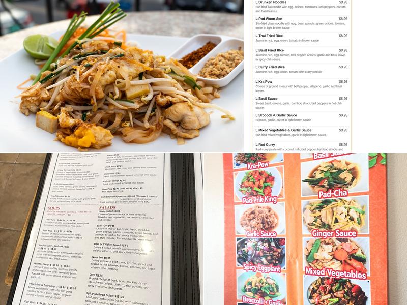 Jan Thai Kitchen Menu