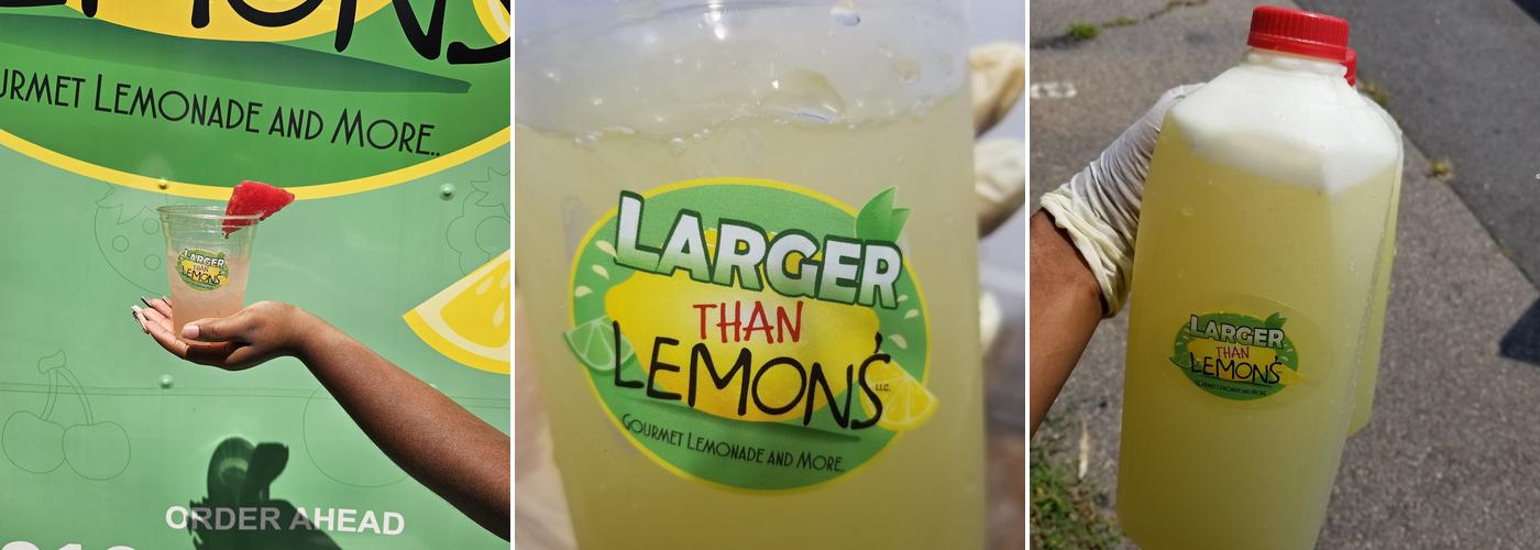 Larger Than Lemons Menu