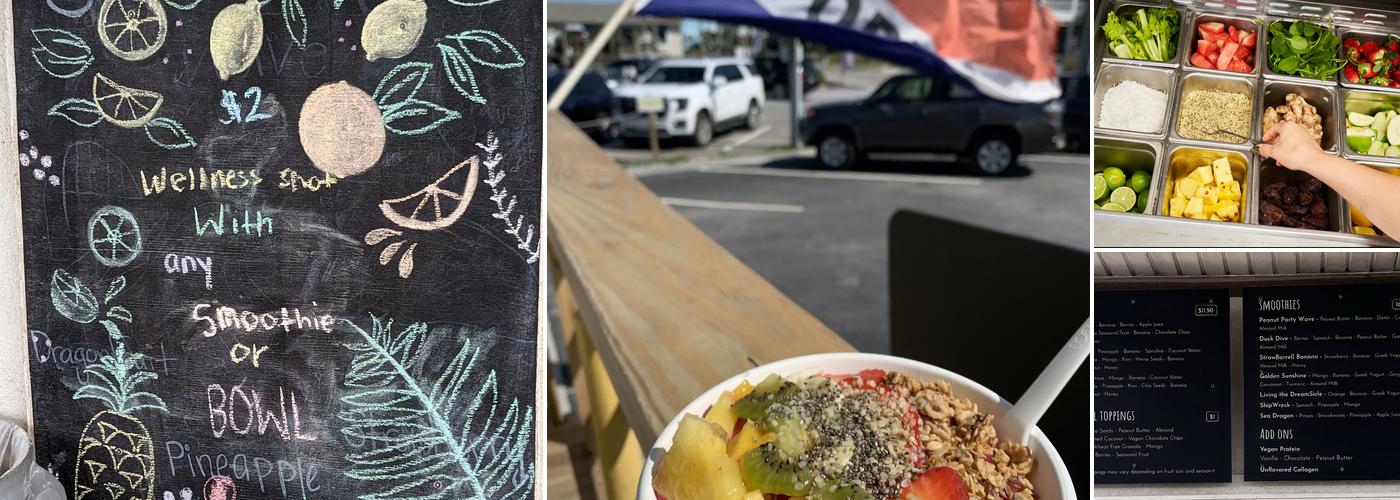 North Shore Juice Menu