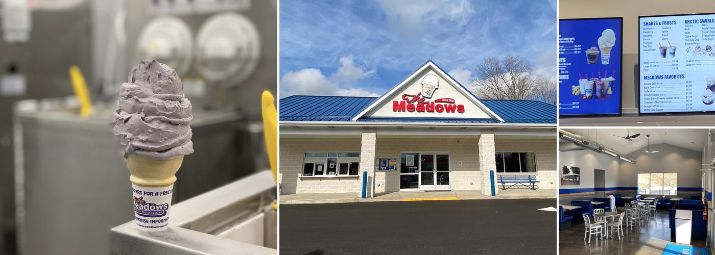Meadows Original Frozen Custard Menu