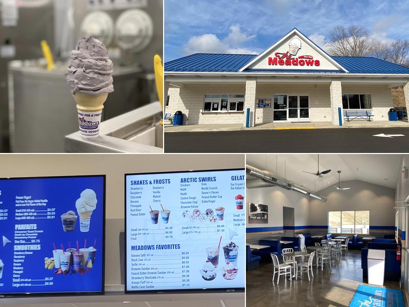 Meadows Original Frozen Custard Menu