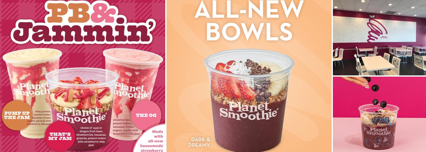 Planet Smoothie Menu