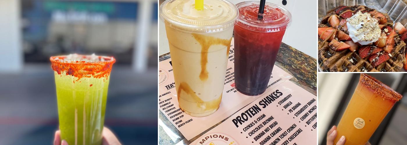 Champions Nutrition Menu