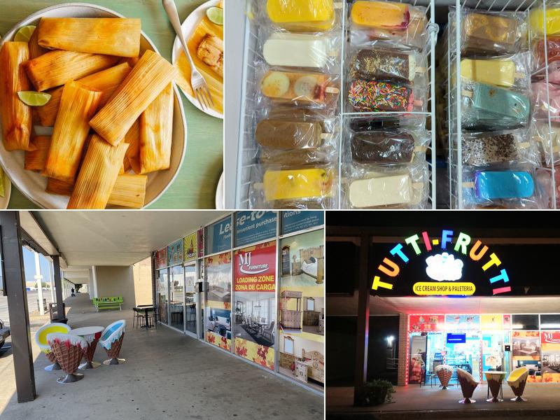 Tutti-frutti ice cream shop & paleteria