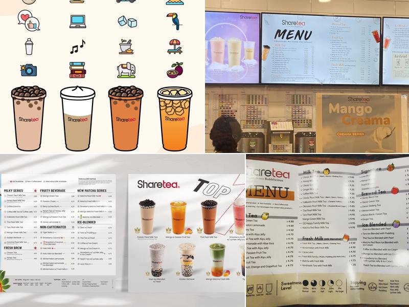 Sharetea Menu