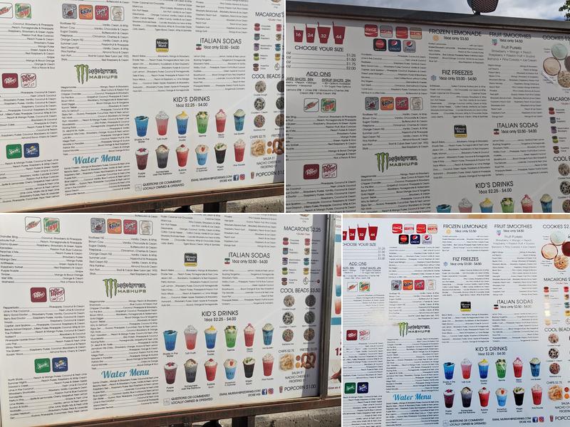Fiiz Drinks Menu