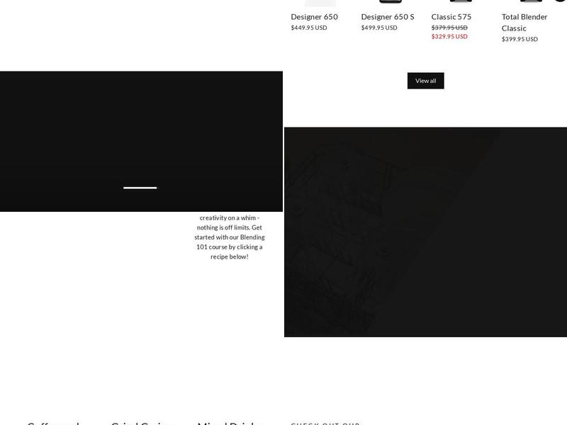 Blendtec, Inc. Menu