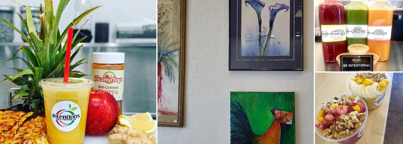 Intentions Juice and Smoothie Bar Menu