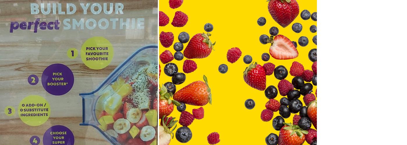 Booster Juice Menu
