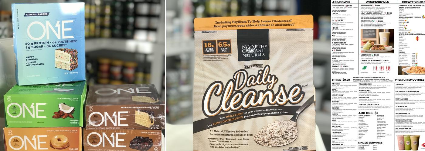 Fuel Supplements & Smoothie Bar New Westminster Menu