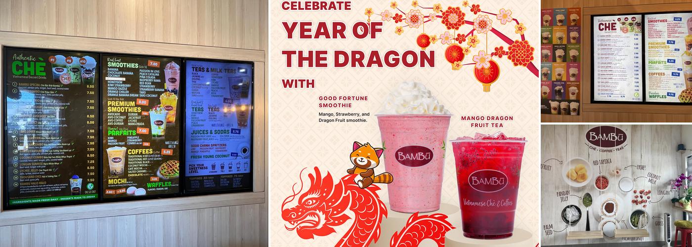 Bambu Dessert Drinks Menu