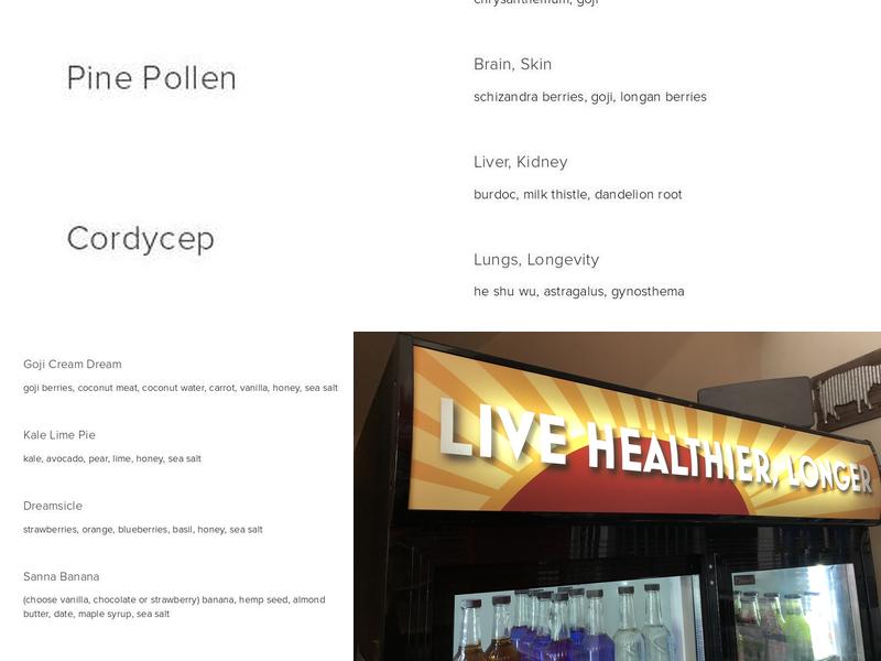 FARMACIA HEALTH BAR Menu