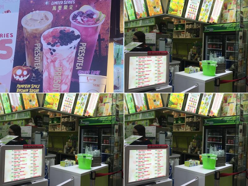 Fruity Juice Barrs Bubble tea Menu