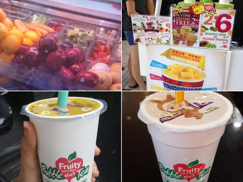 Fruity Juice Barrs Bubble tea