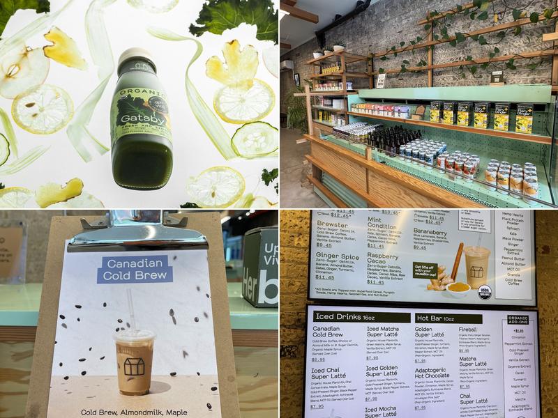 Greenhouse Juice Co. Menu