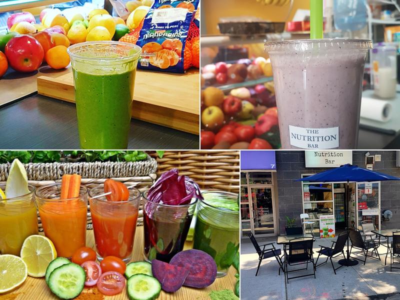 The Nutrition Bar...protein shakes, smoothies, Juices
