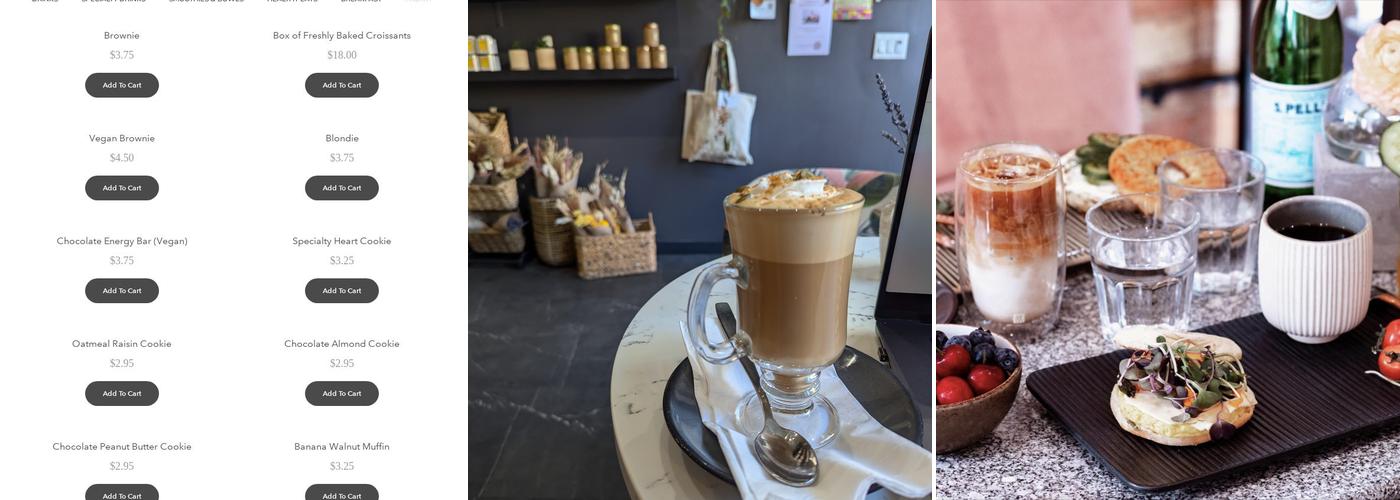 AM Coffee Studio Menu