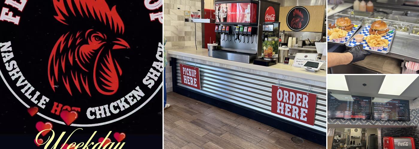 Flew the Coop Nashville Hot Chicken Shack Menu