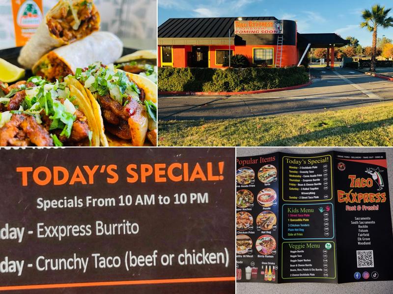 Taco Exxpress #3 Menu